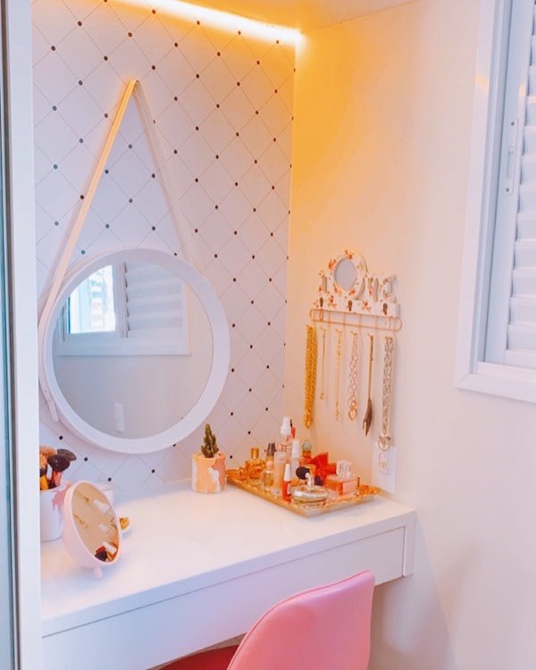 penteadeira camarim suspensa vs tradicional