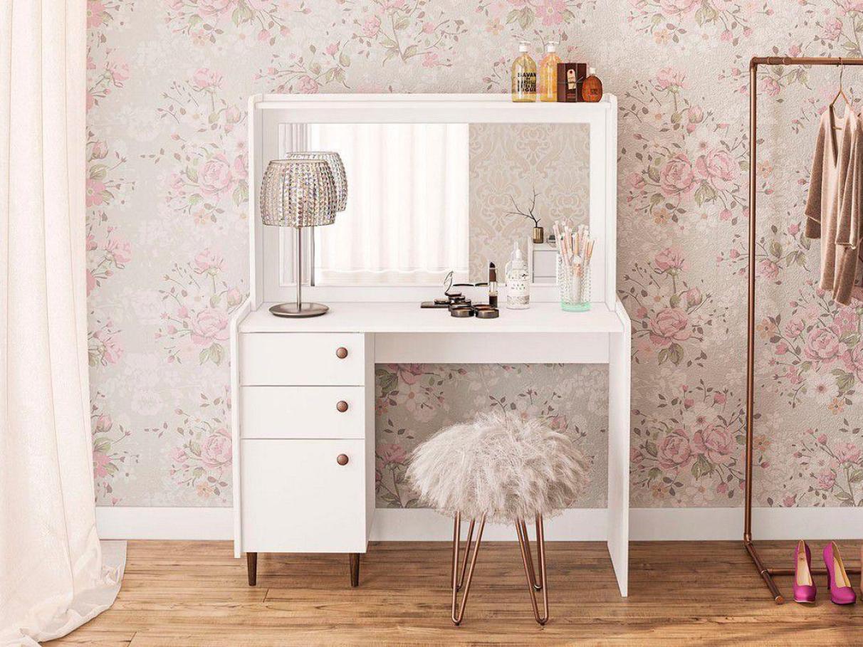 penteadeira camarim suspensa vs tradicional