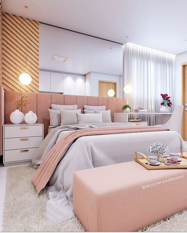 quarto minimalista moderno versus boho chic