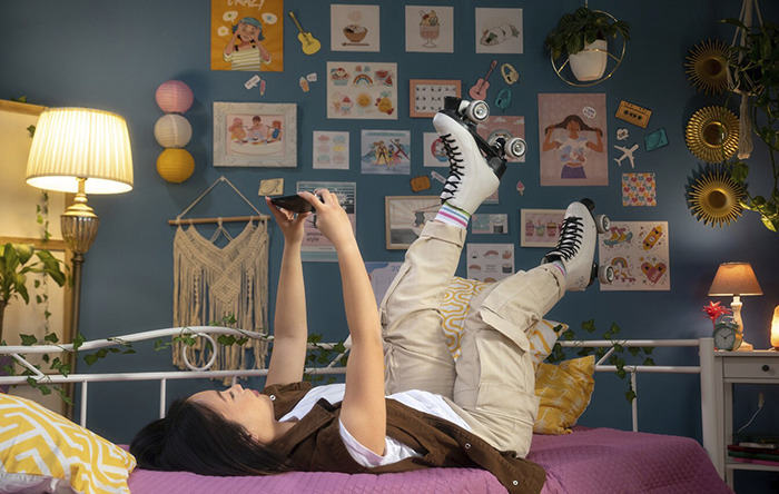 ideias de decoração quarto feminino jovem estilos