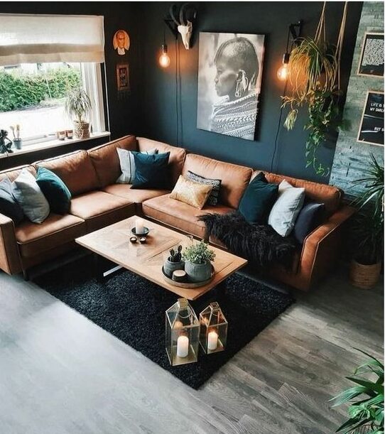 erros comuns decorar sala sofá caramelo