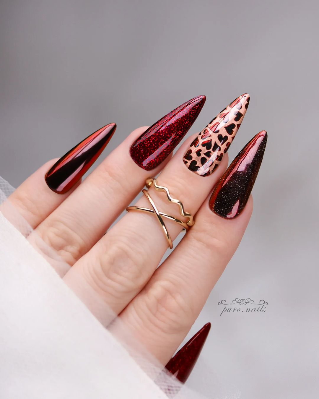 quanto custa fazer unha gel vinho no salão