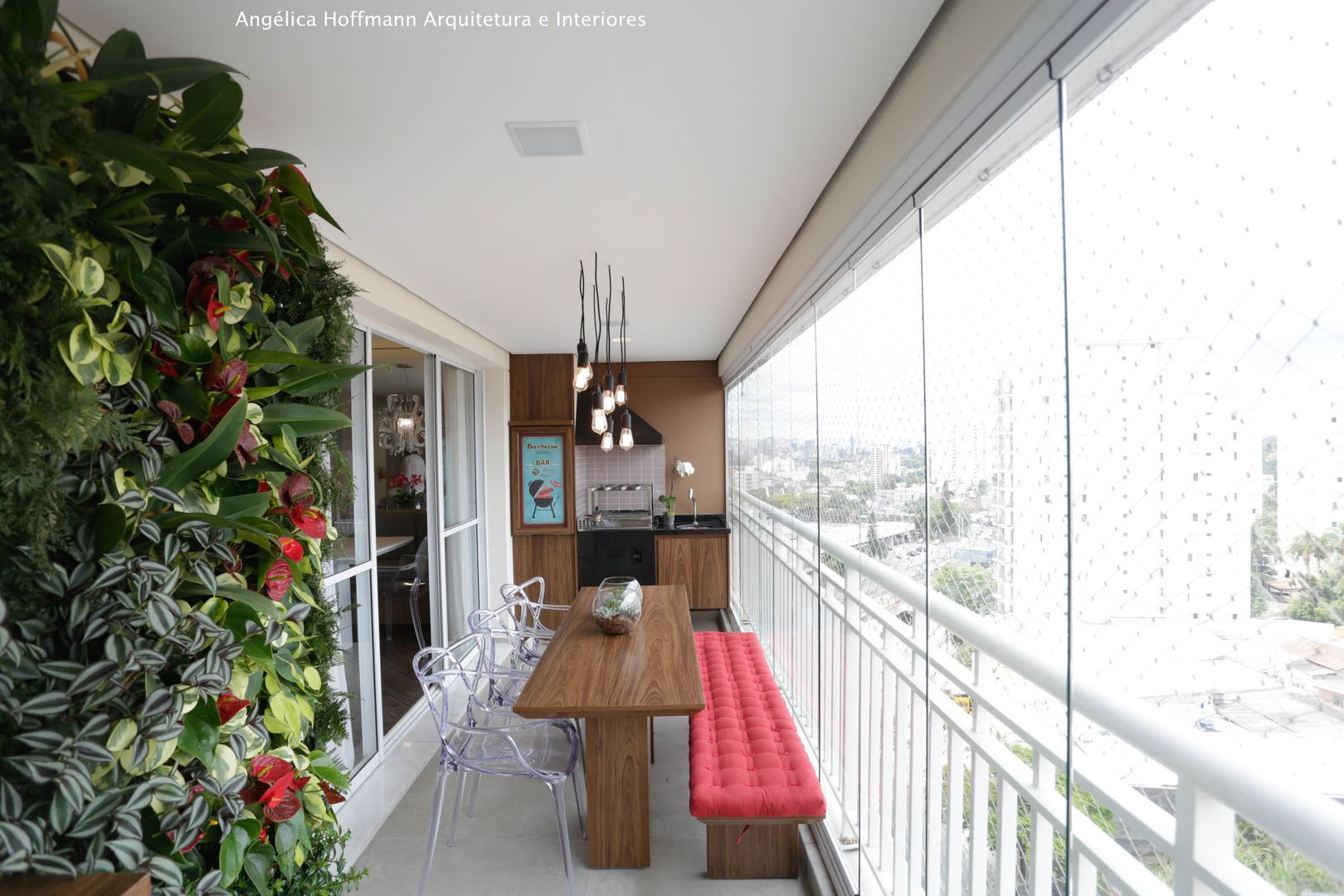 decoração de varanda com plantas