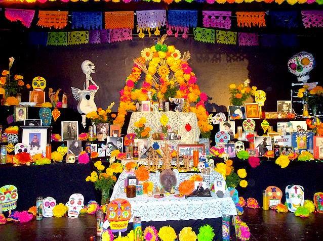 ideias decoração dia dos mortos mexicana