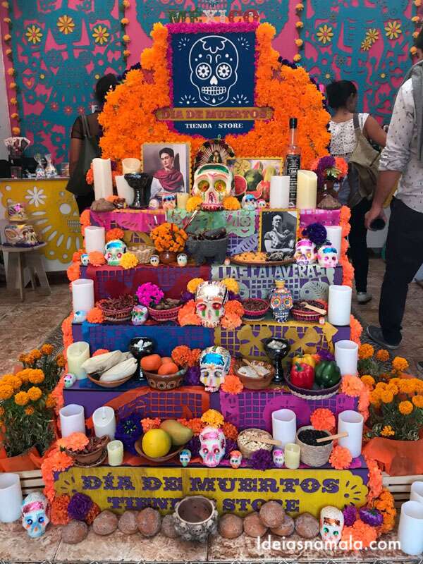 ideias decoração dia dos mortos mexicana
