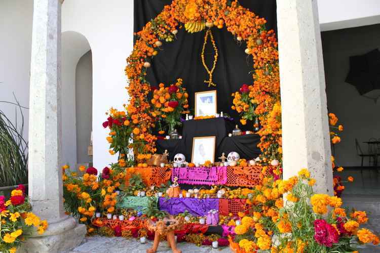 ideias decoração dia dos mortos mexicana