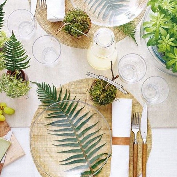 decoração dia dos pais verde