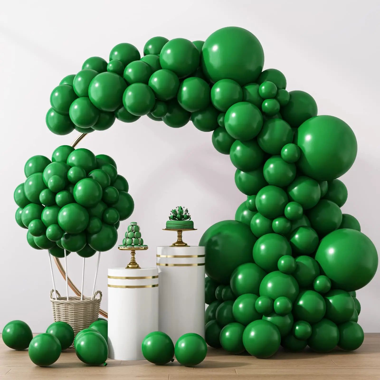 decoração dia dos pais verde