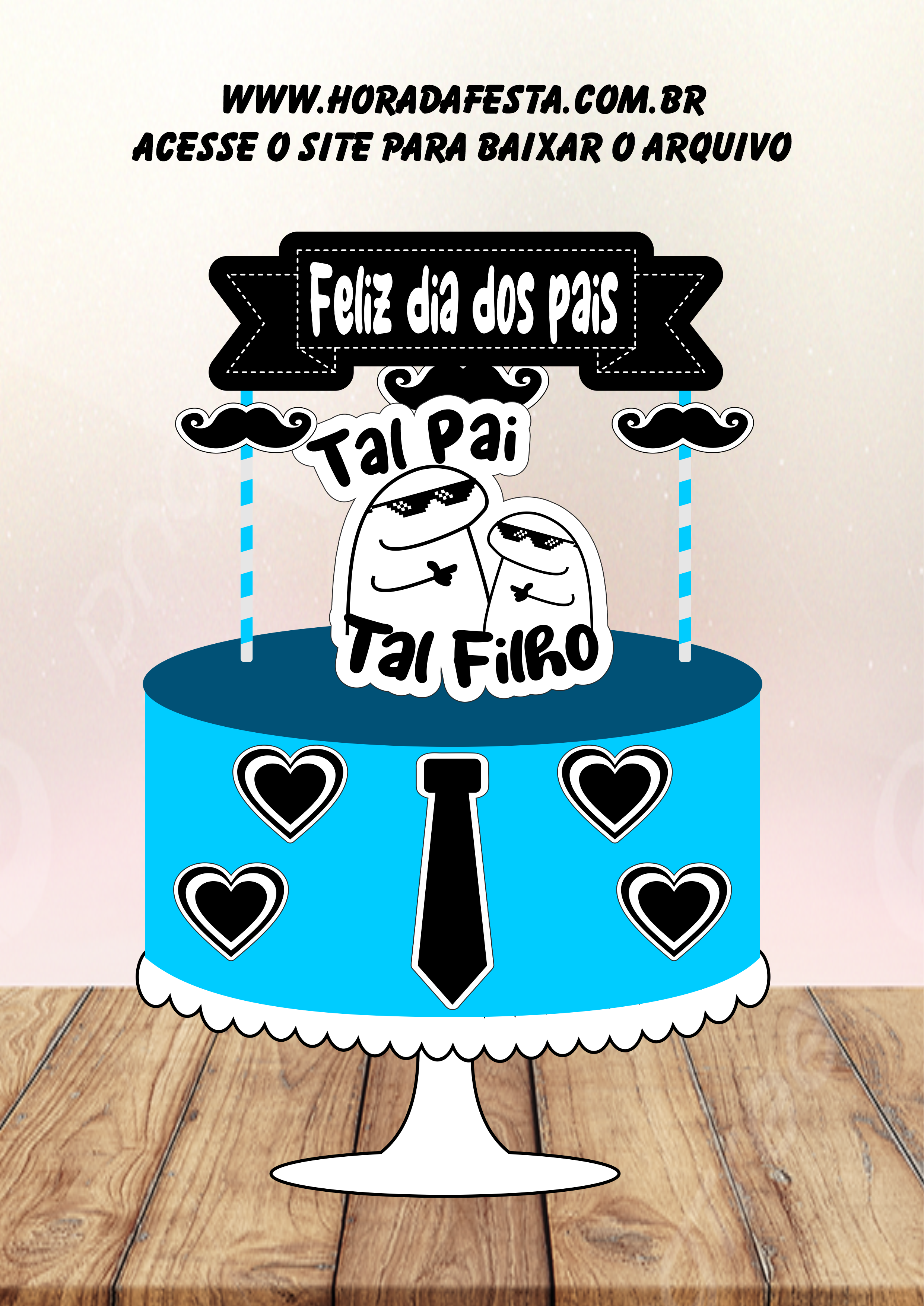 decoração dia dos pais verde barata e criativa