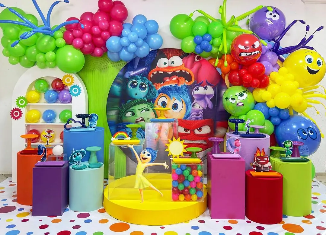 decoração do divertida mente