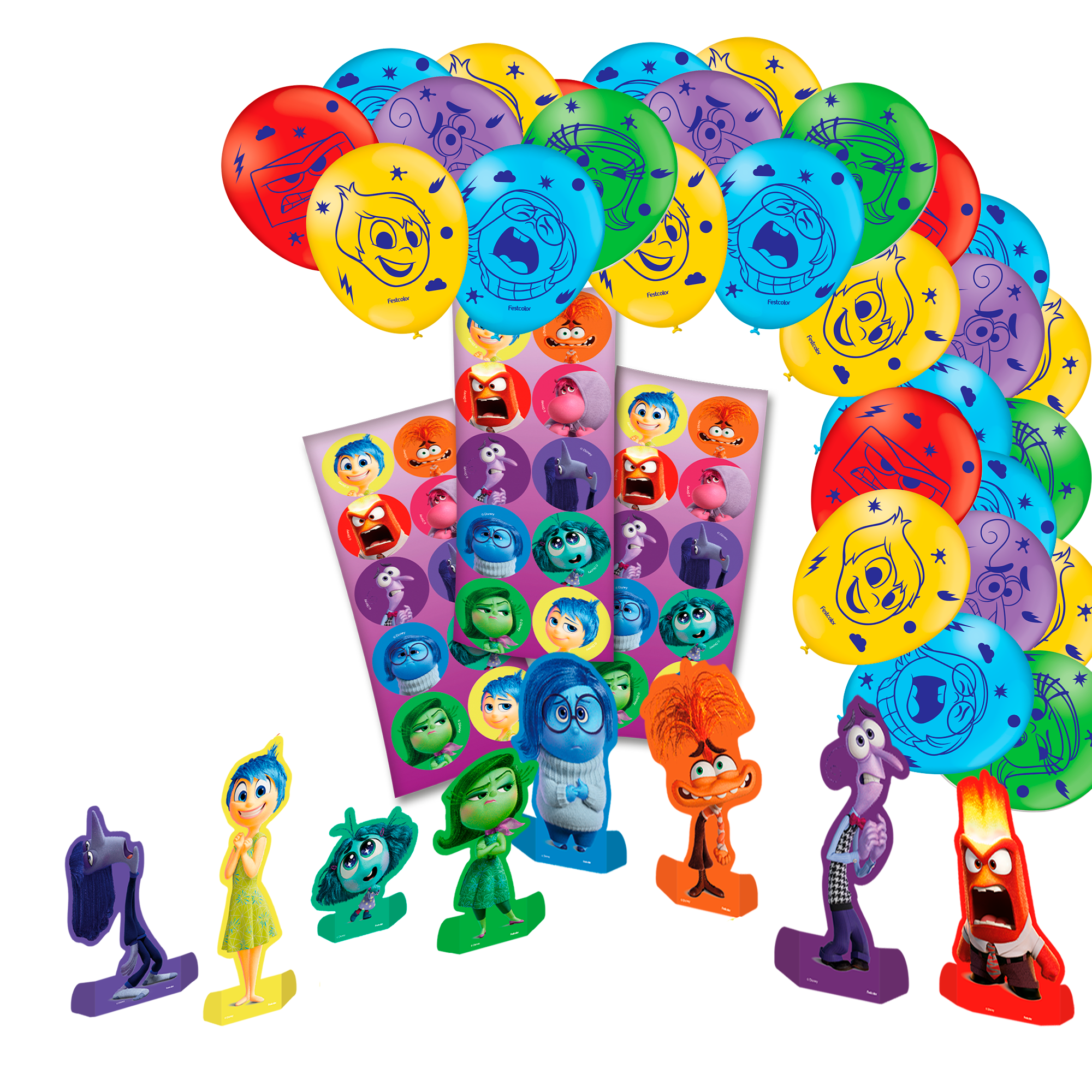 adesivo parede quarto infantil divertida mente