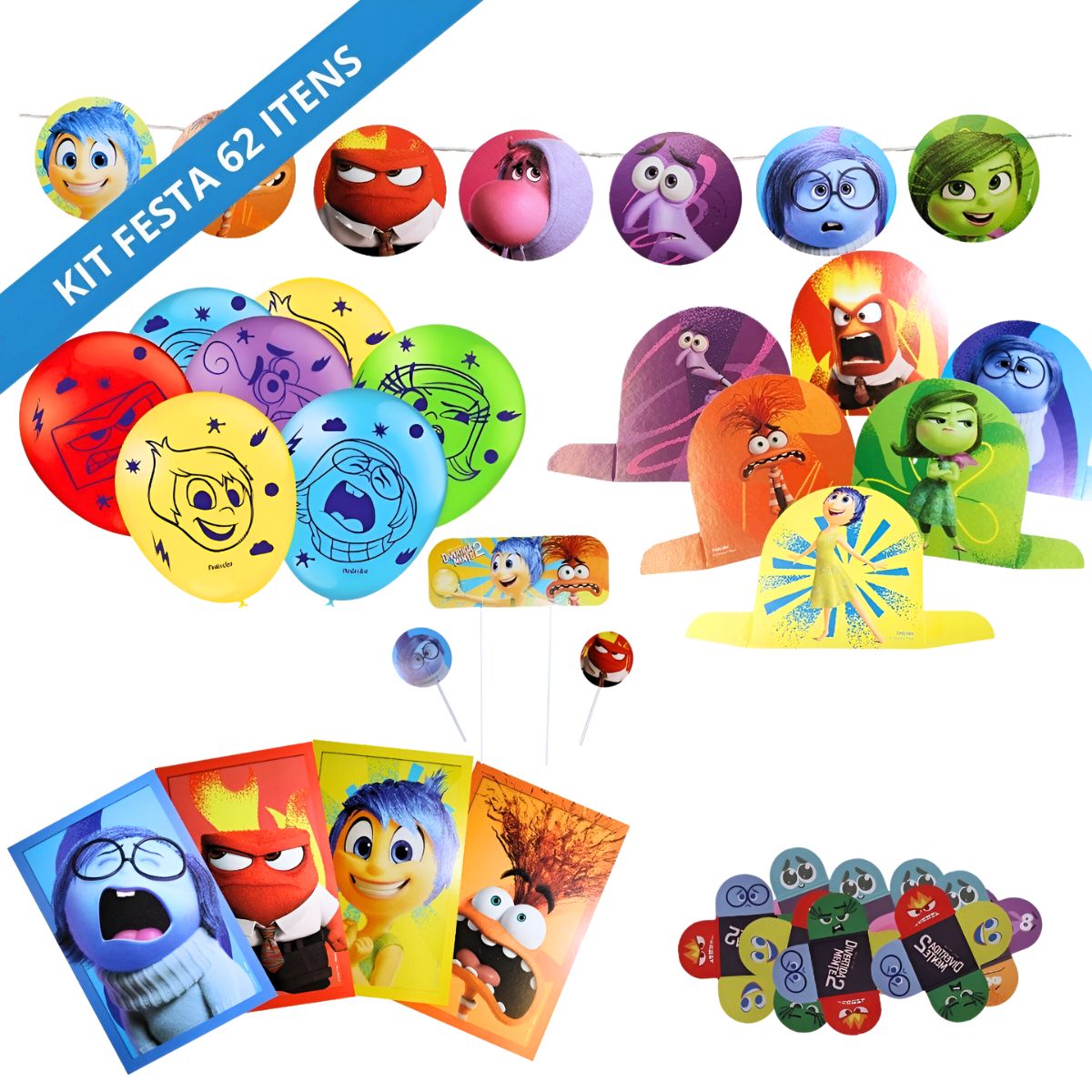 ideias criativas decoração festa divertida mente 2