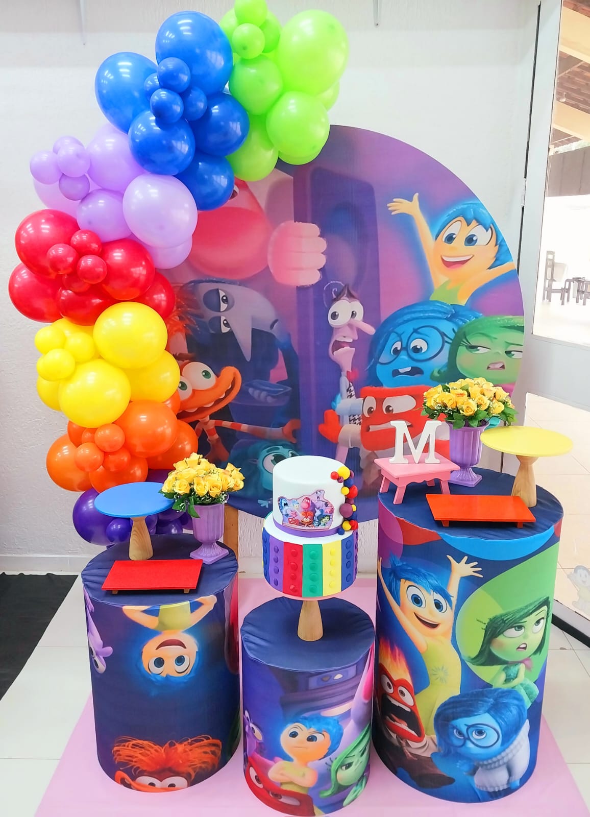 evitar erros decoração divertida mente festa infantil