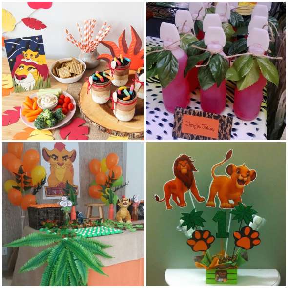 custo decoração festa rei leão orçamento