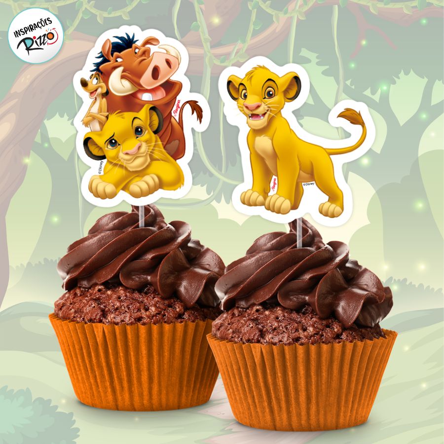 decoração rei leão simples versus luxo qual escolher