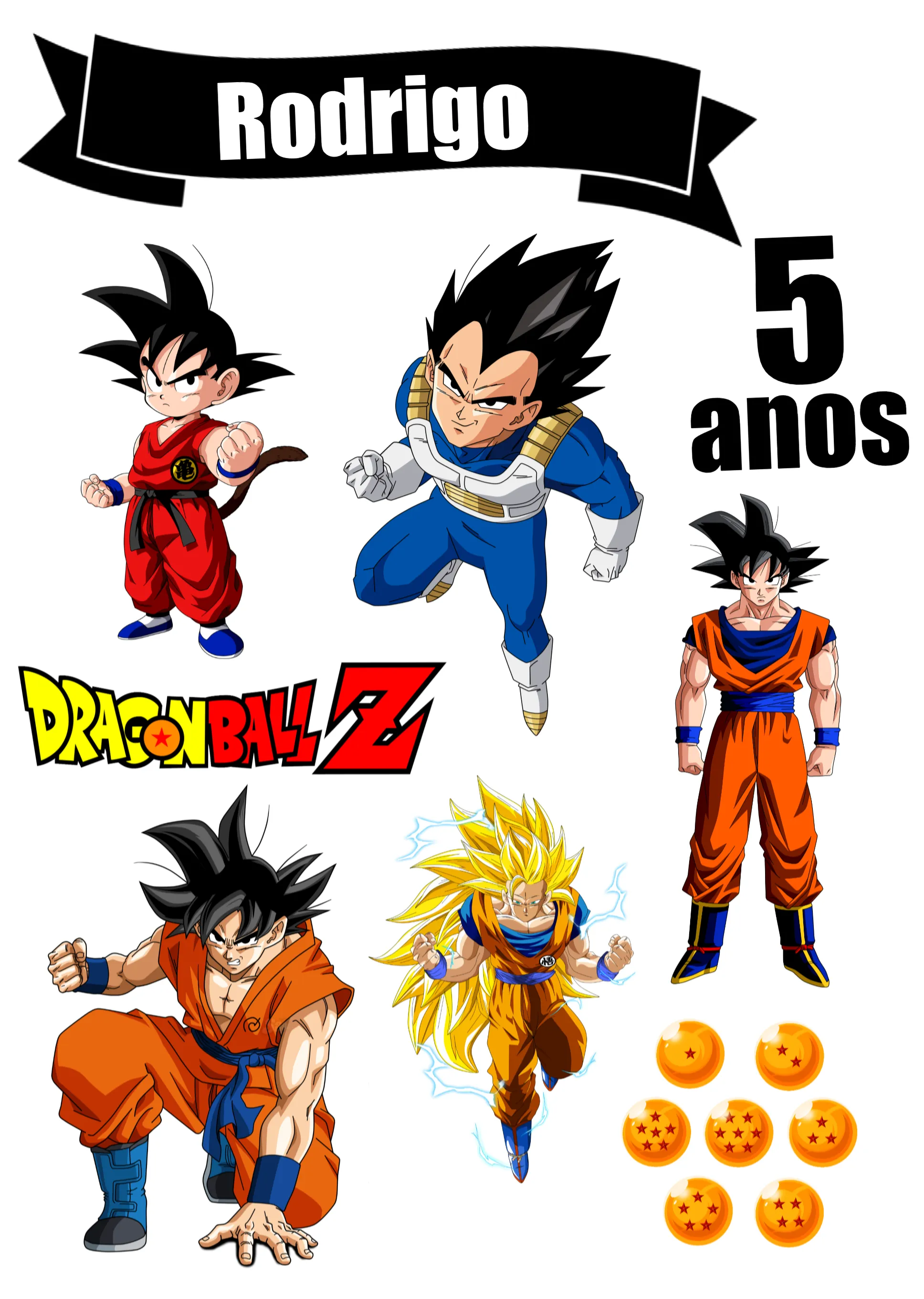 passo a passo topos de bolo goku e vegeta para imprimir