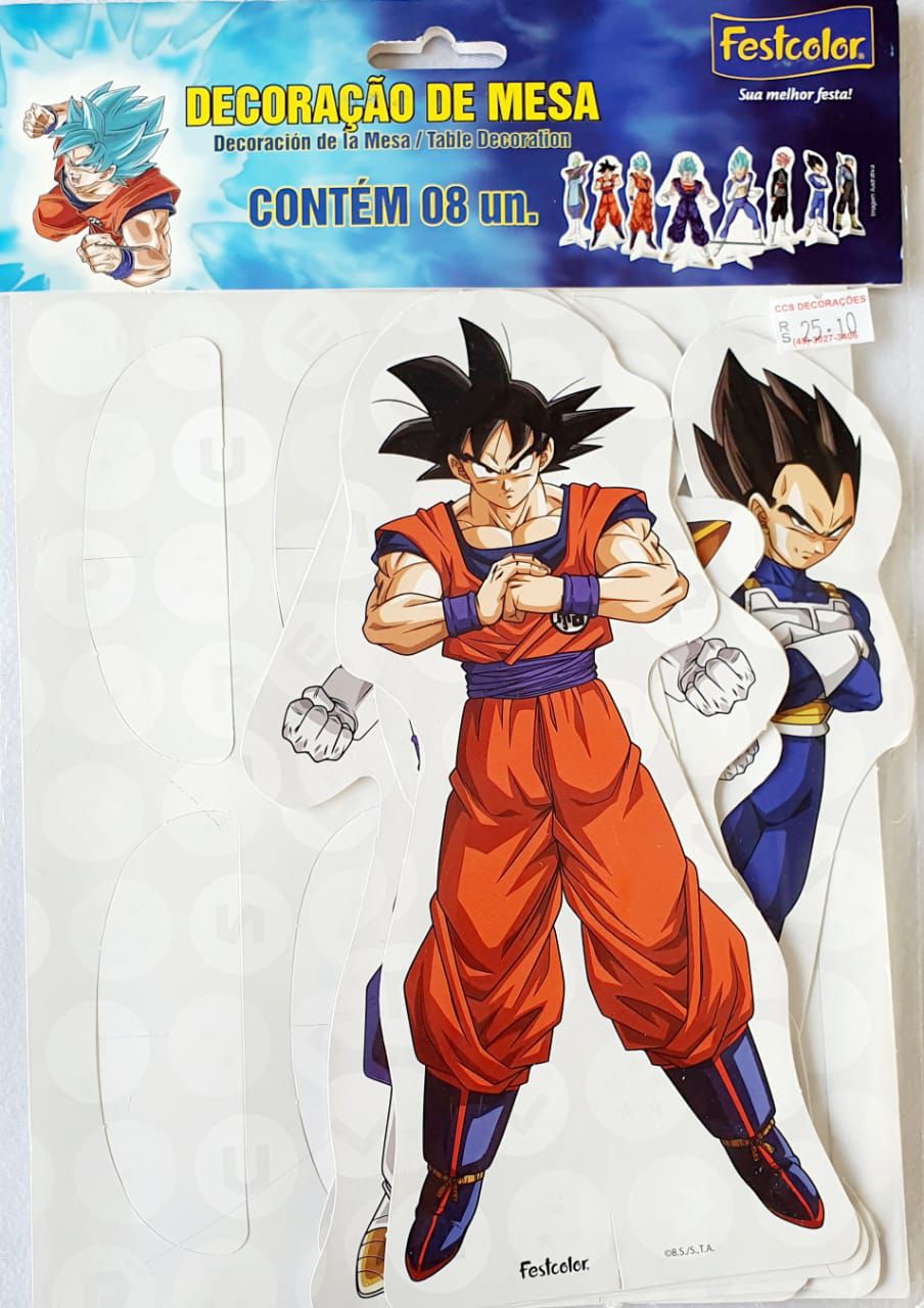 onde baixar kits decoração dragon ball gratuitos para imprimir