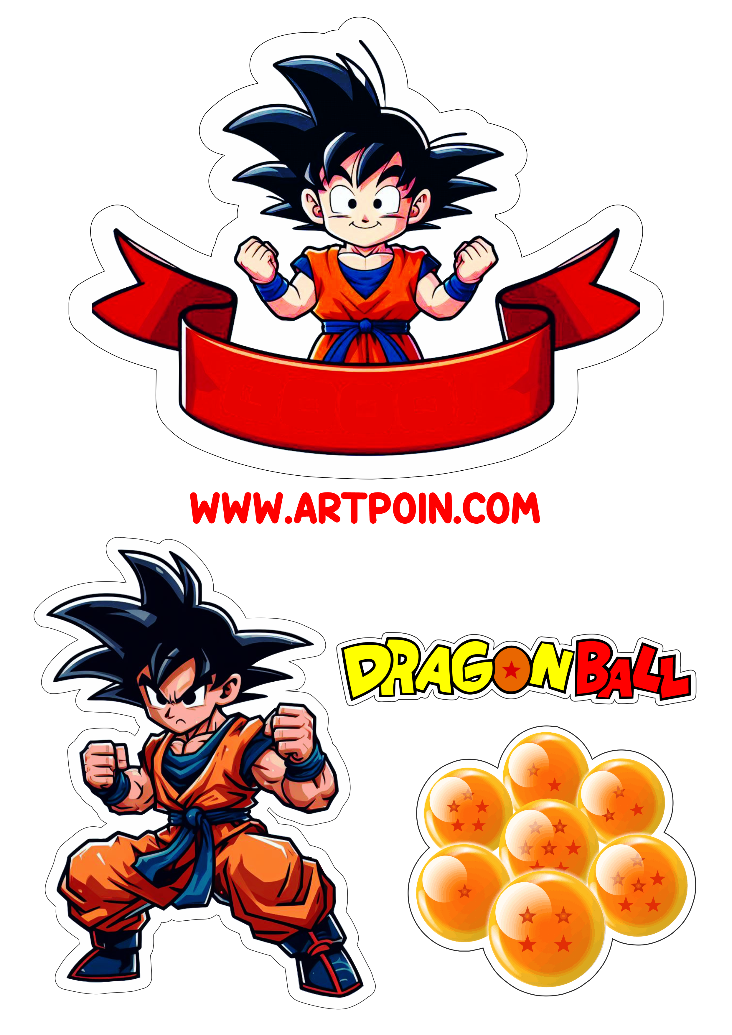 erros comuns ao imprimir decoração dragon ball em casa