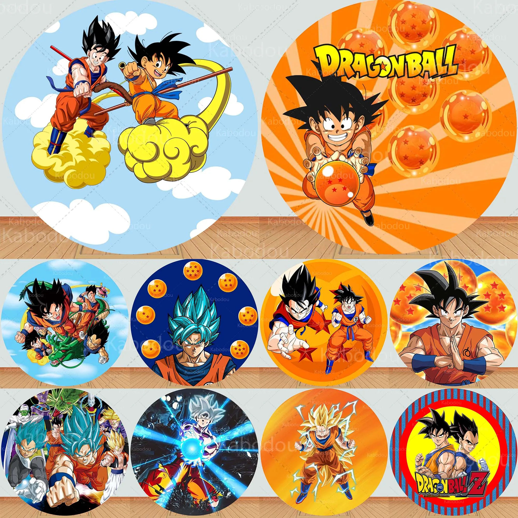 ideias criativas decoração festa dragon ball para imprimir