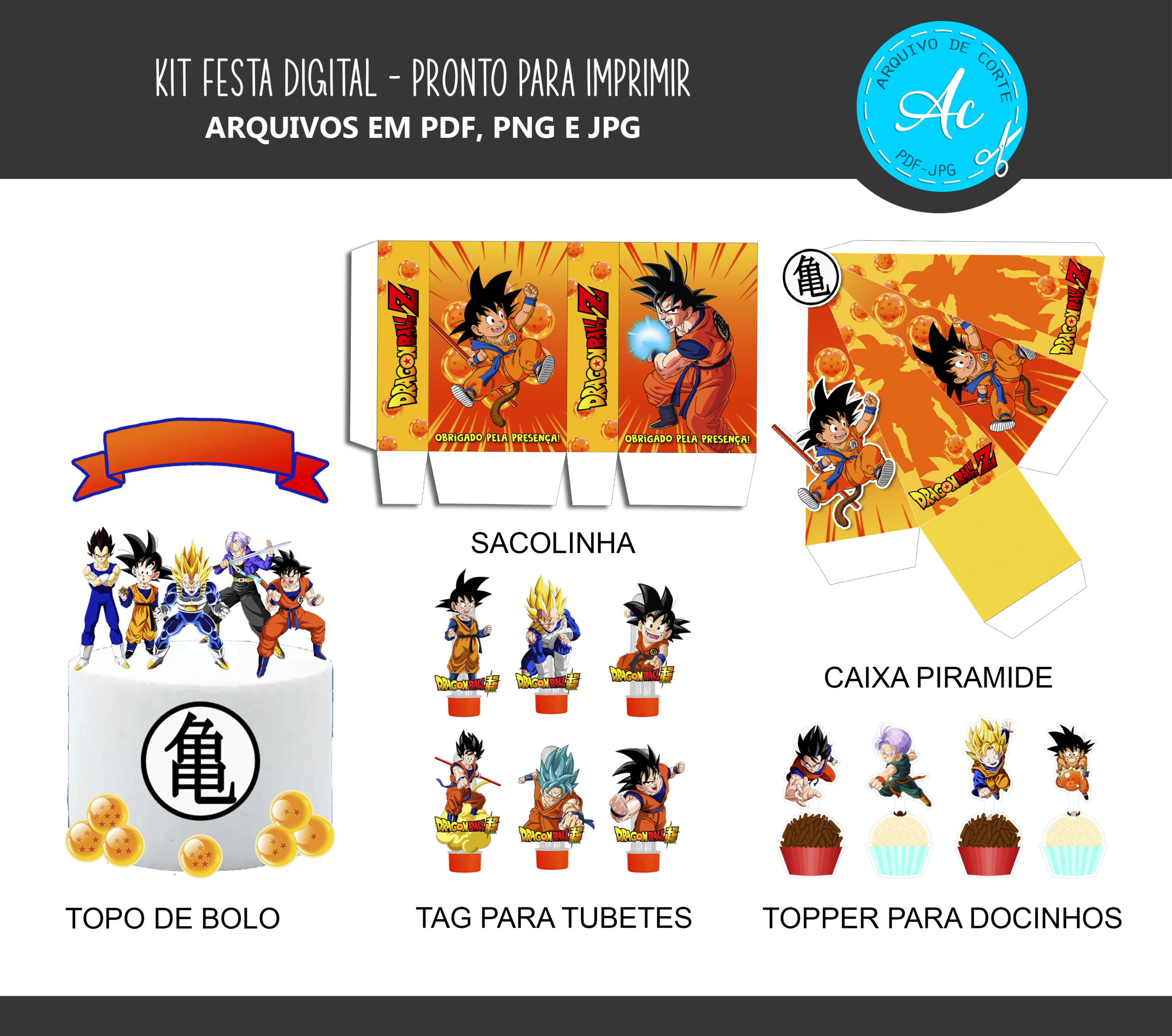 erros comuns ao imprimir decoração dragon ball em casa