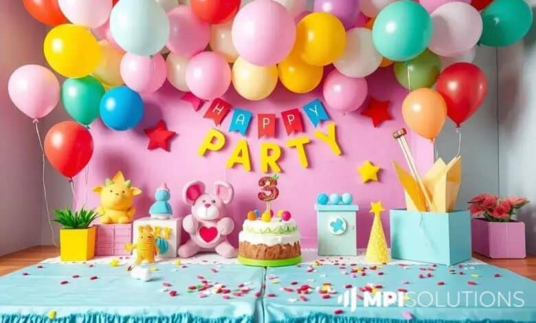 decoração festa infantil pegue monte versus buffet completo