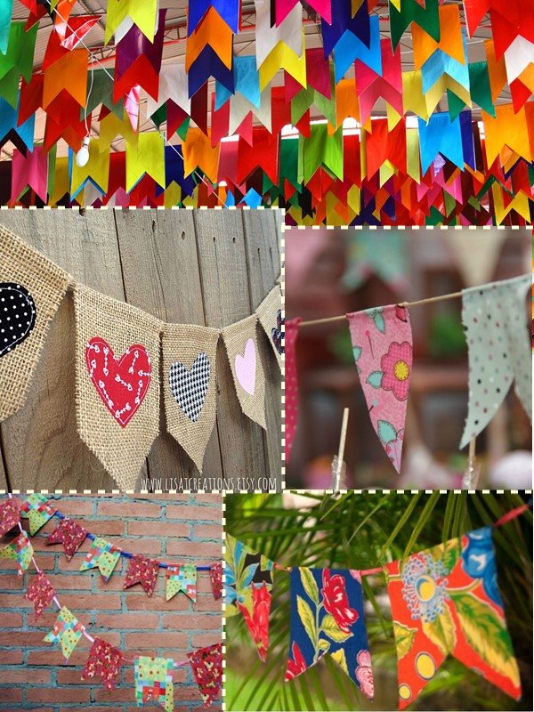 decoração festa junina papel