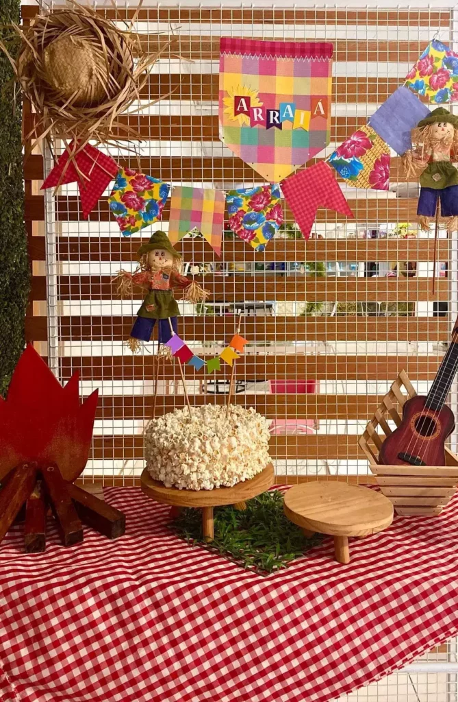 ideias criativas decoracao festa junina papel