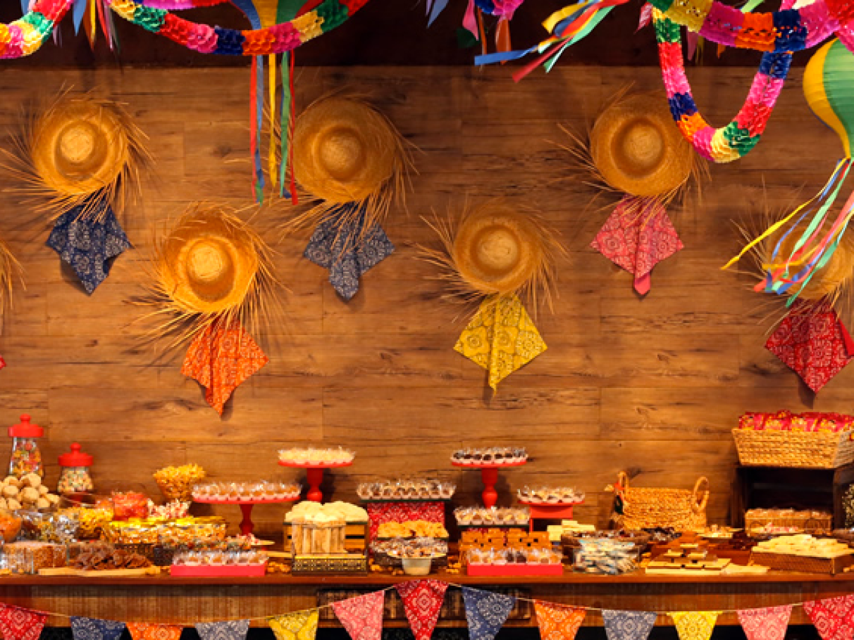 passo a passo fogueira papel festa junina