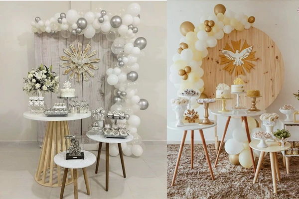 como evitar erros comuns na decoração de primeira eucaristia