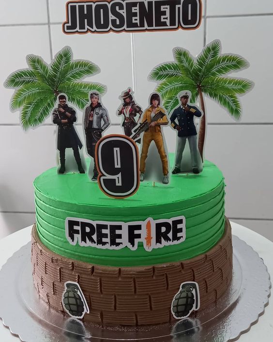 ideias criativas decoração free fire para imprimir