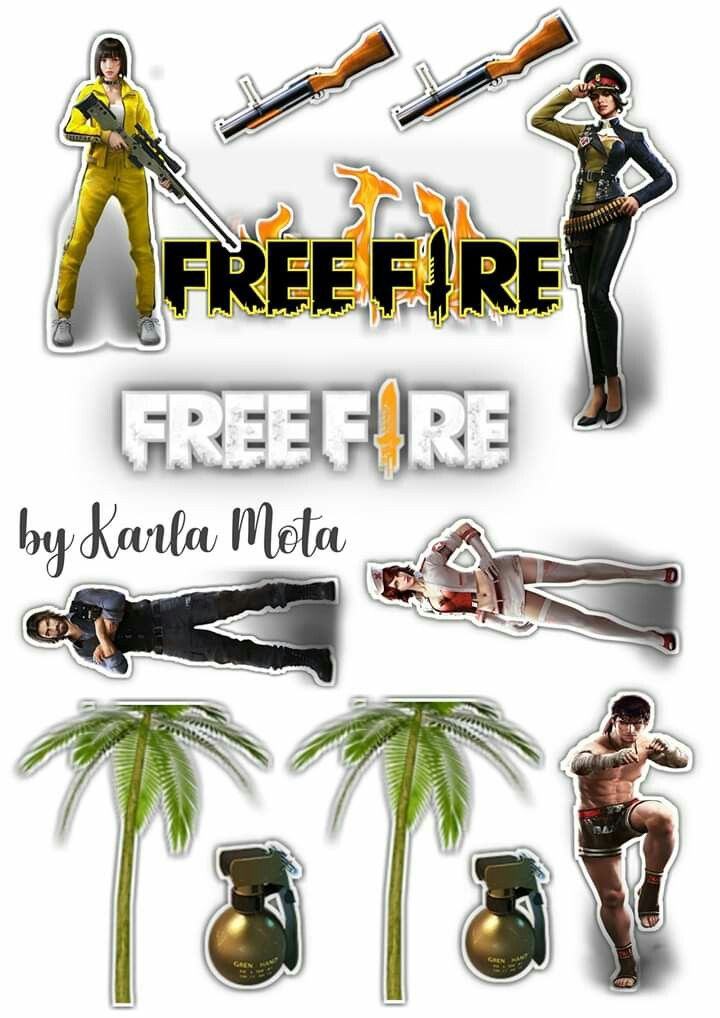 erros comuns ao imprimir decoração free fire