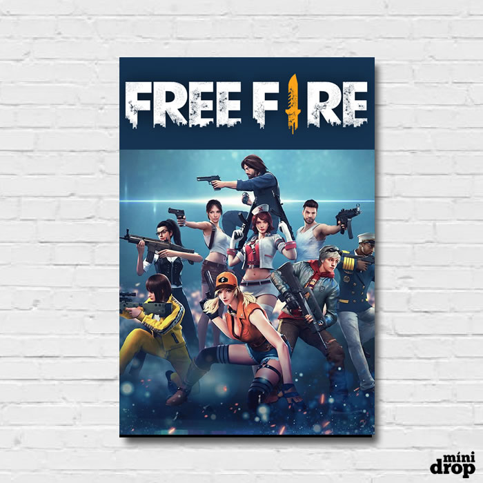 decoração free fire para imprimir
