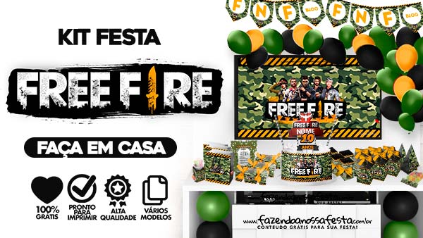 erros comuns ao imprimir decoração free fire