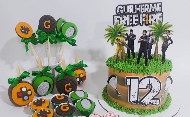 kit festa free fire gratuito vs pago qual escolher