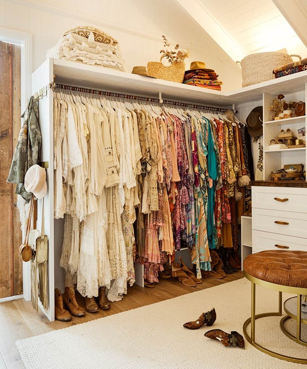 ideias criativas para decorar guarda roupa