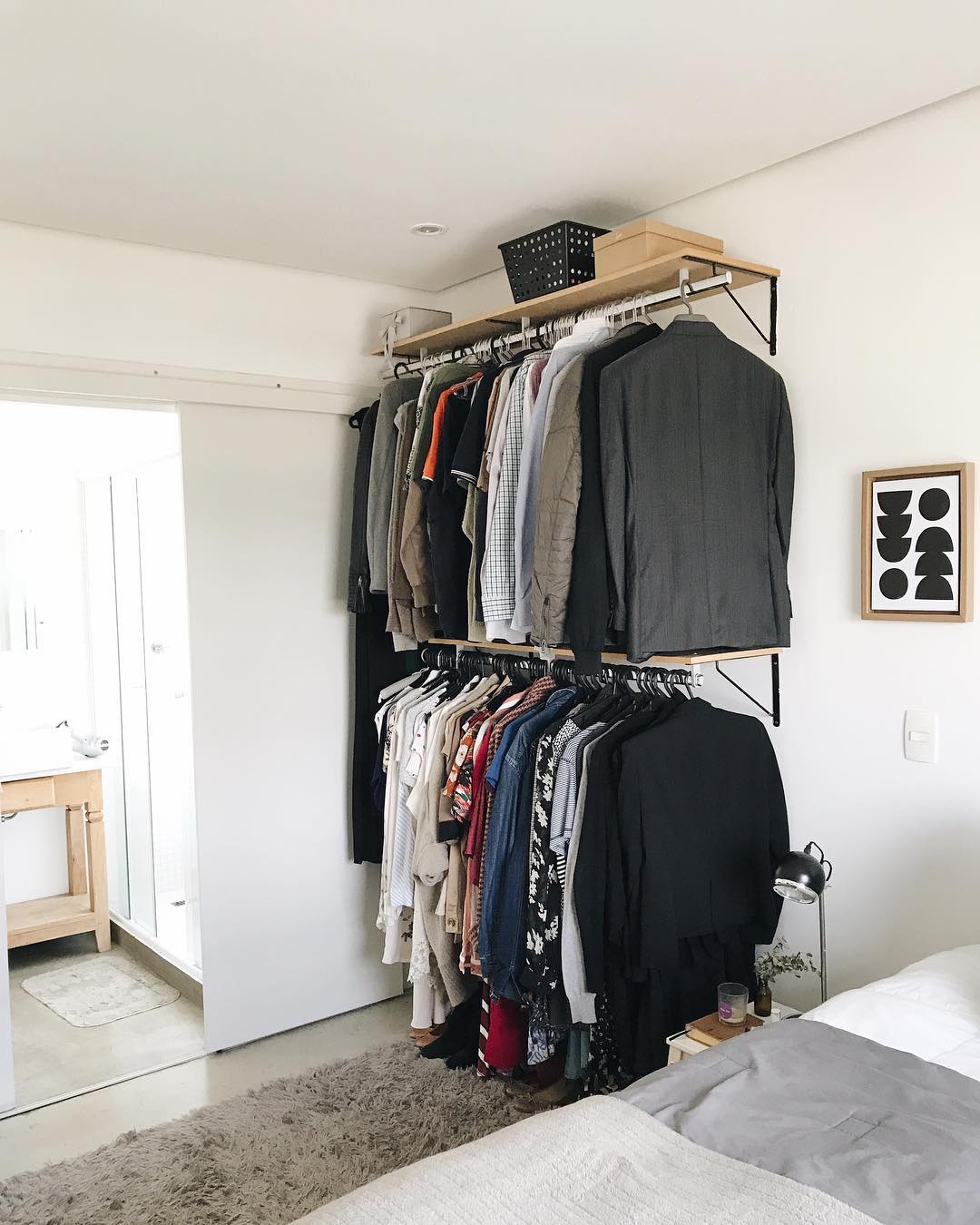 como decorar guarda roupa gastando pouco