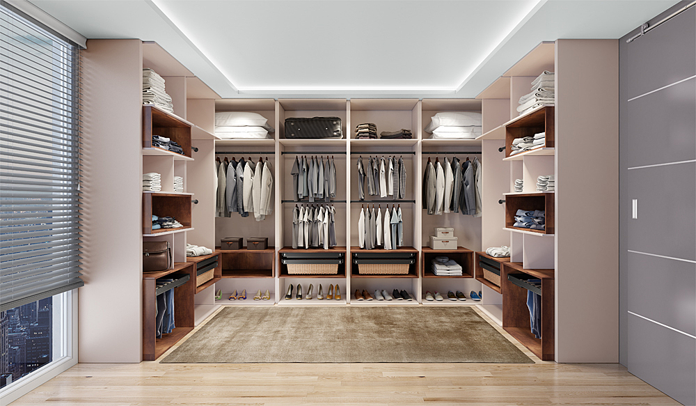 instalar fita led guarda roupa