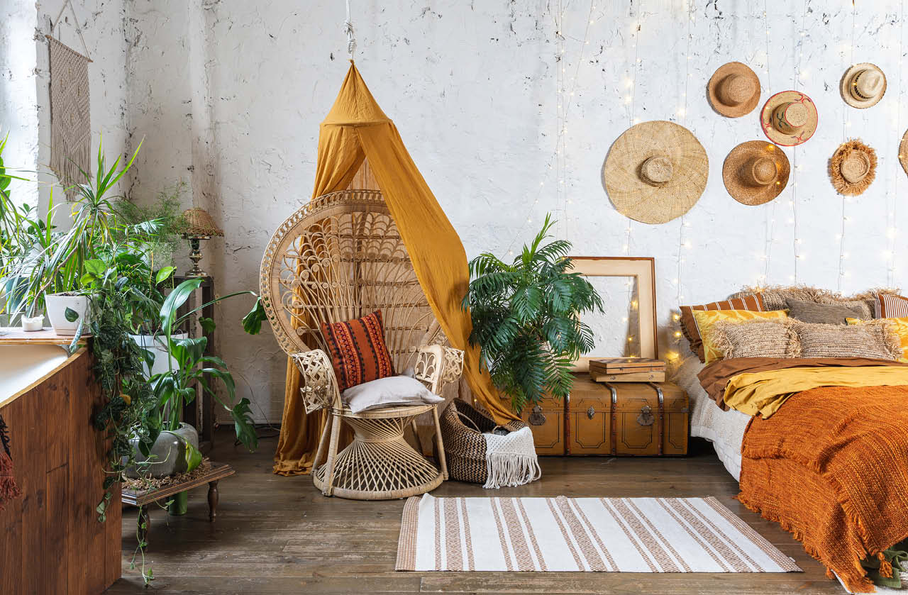 evitar erros decoração boho chic