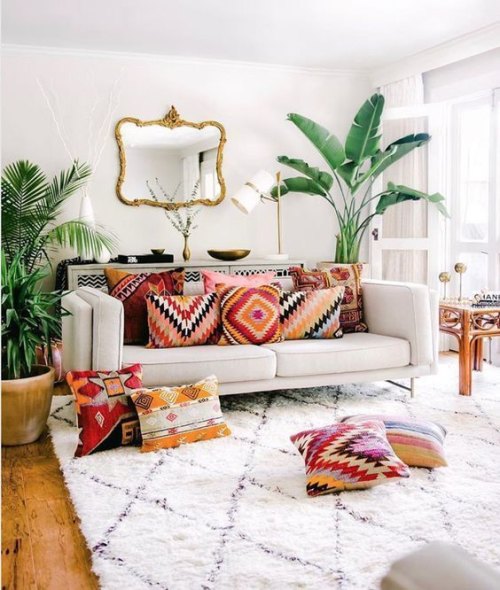 evitar erros decoração boho chic