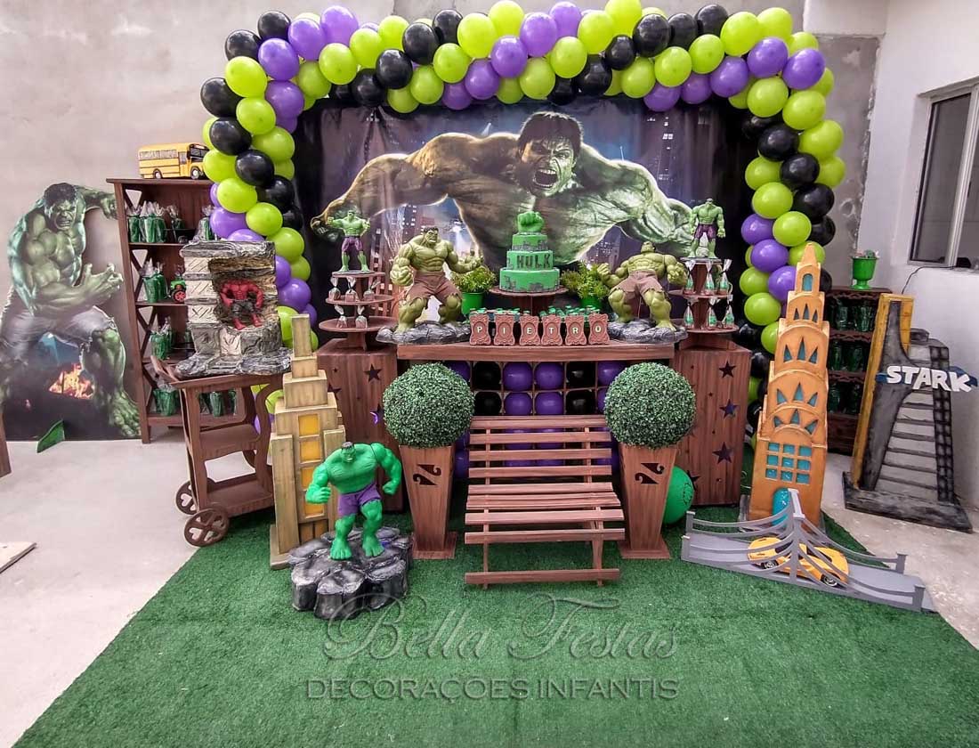 erros comuns decoração festa hulk evitar