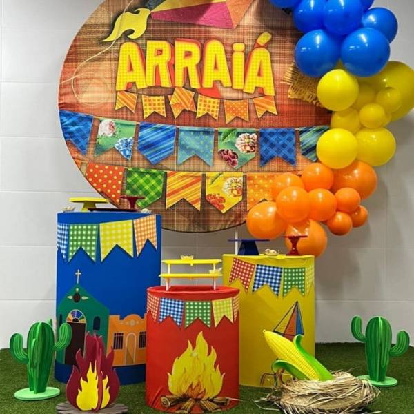ideias criativas decoração junina para imprimir