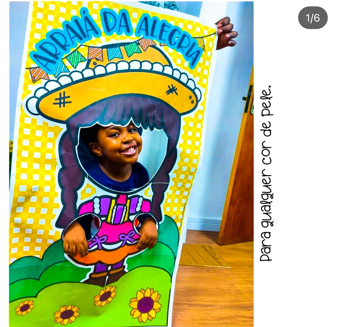 papel ideal decoração junina imprimir qual usar