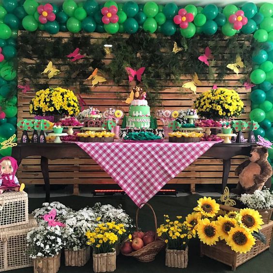 kit festa masha e urso preço