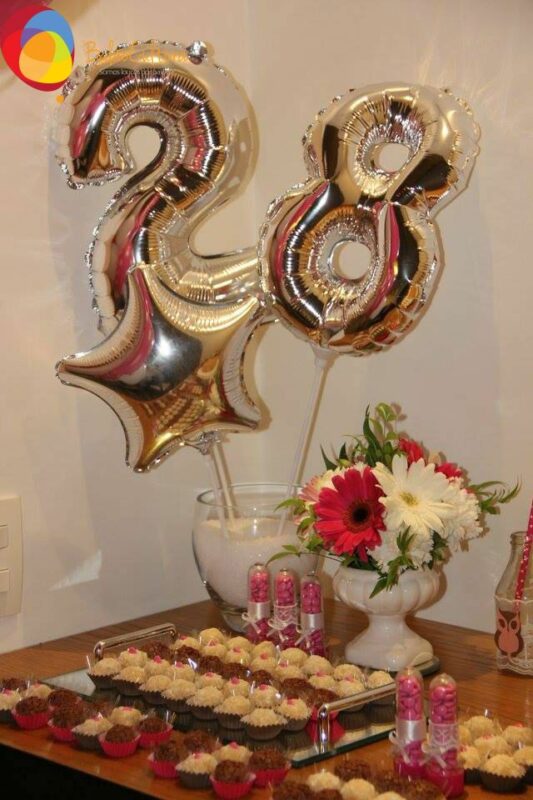 ideias criativas decoração mesa aniversario simples