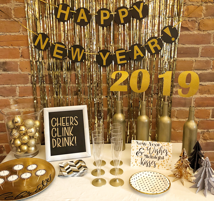 como decorar mesa reveillon gastando pouco