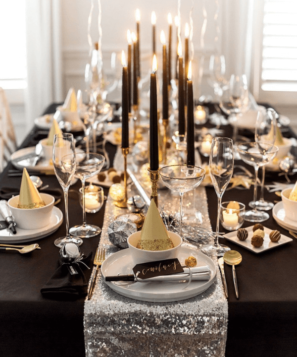 centro de mesa reveillon com frutas naturais