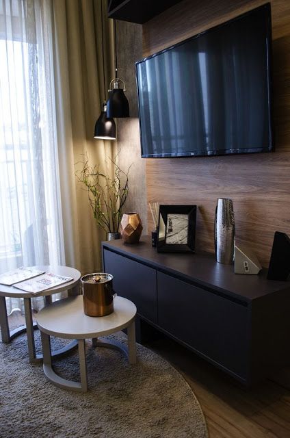 decoração na cor preta