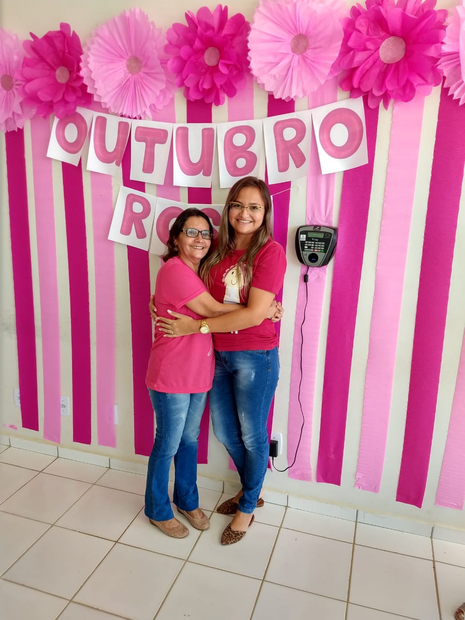 ideias criativas decoração outubro rosa ubs