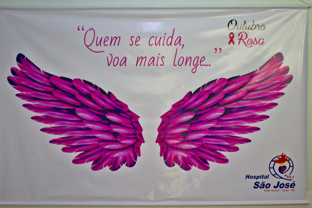 decoracao outubro rosa ubs barata e impactante