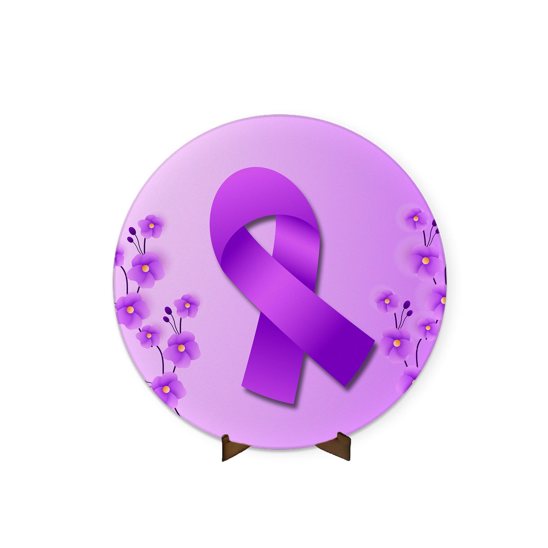 decoração painel agosto lilas